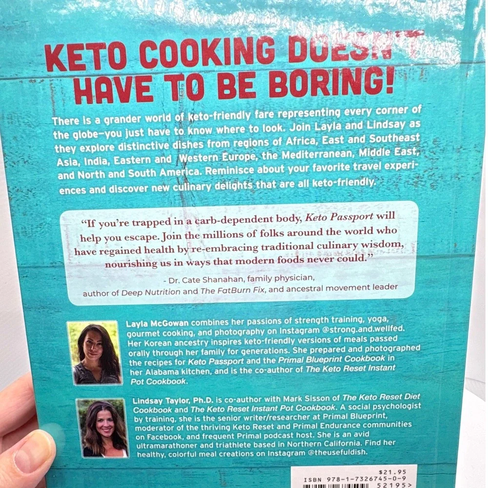 Keto Passport Delicious Ketogenic Recipes Energy Boost Low Carb Cuisine Cookbook